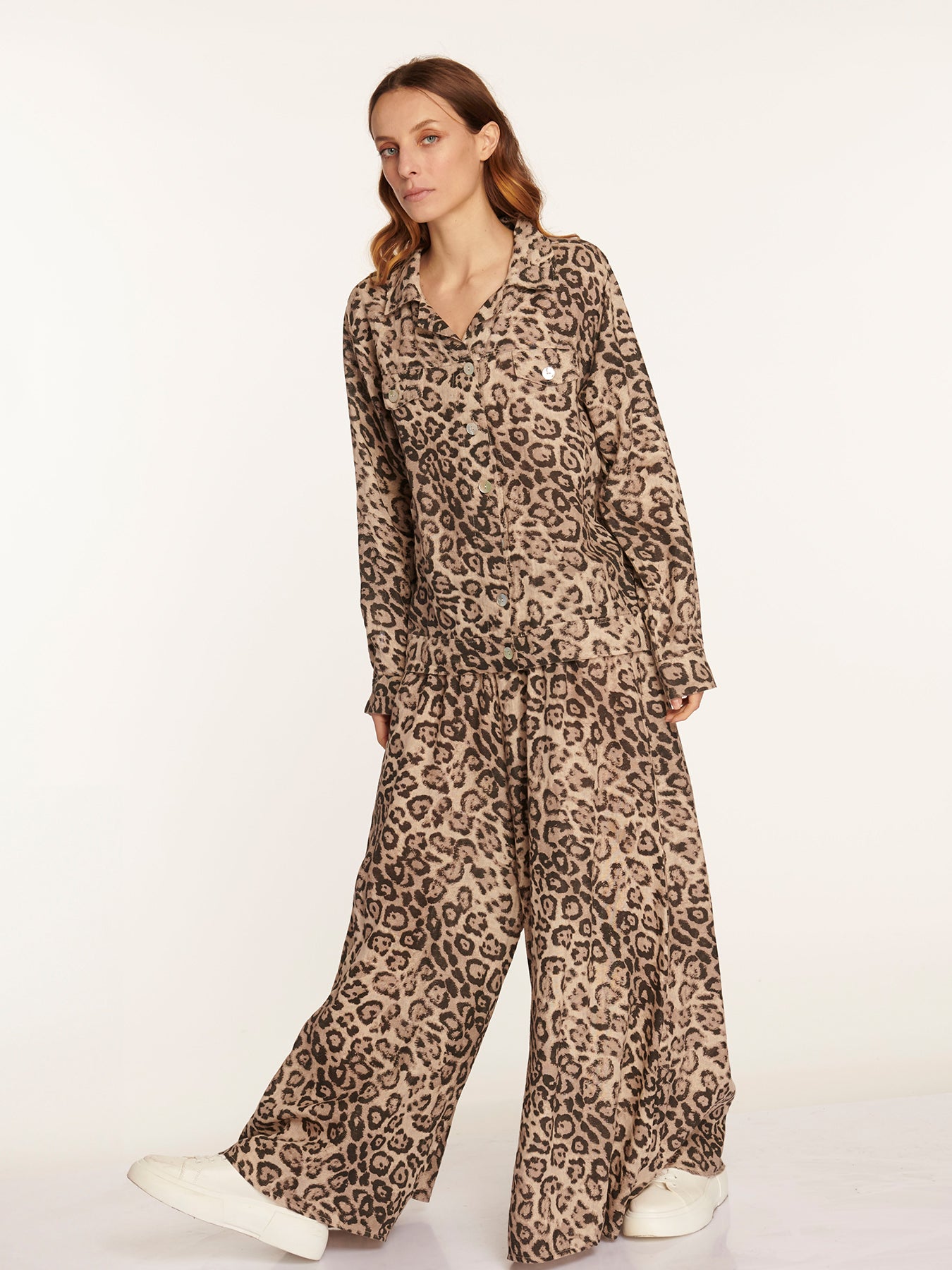 Blusa Lionetta Leopardo Leidiró