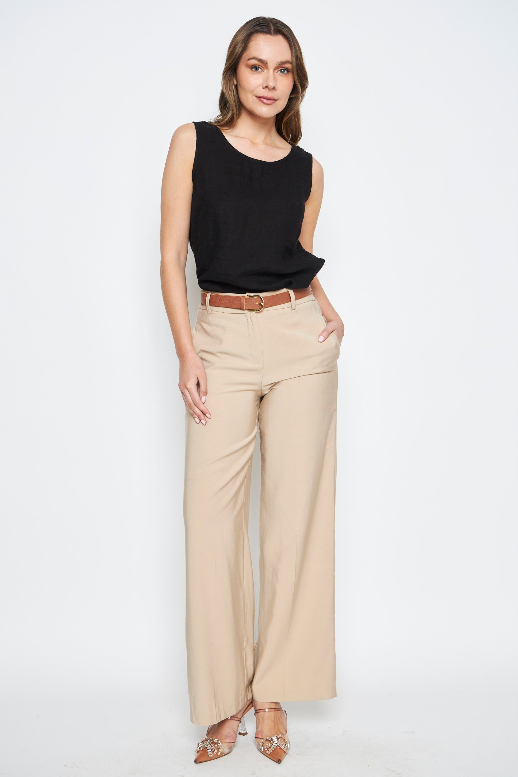 PANTALON TISA BEIGE