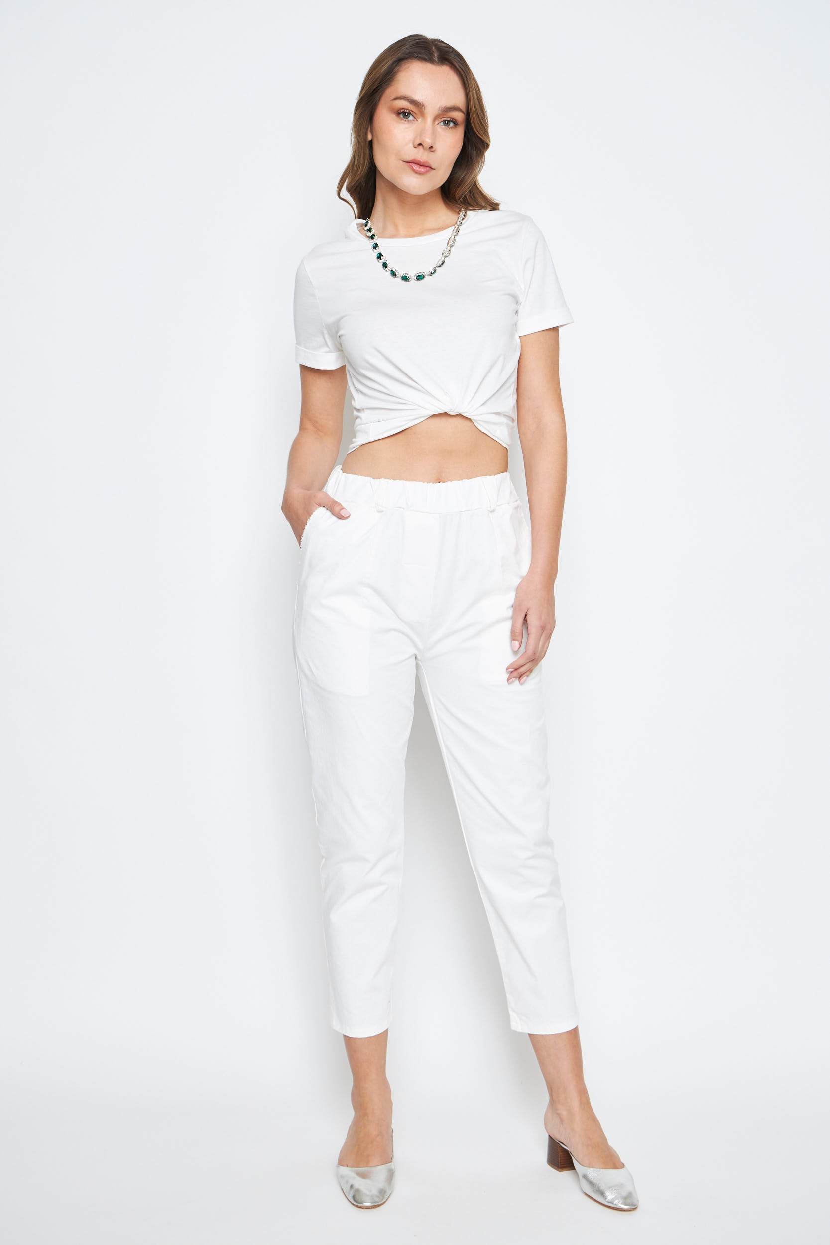 PANTALON NISA BLANCO