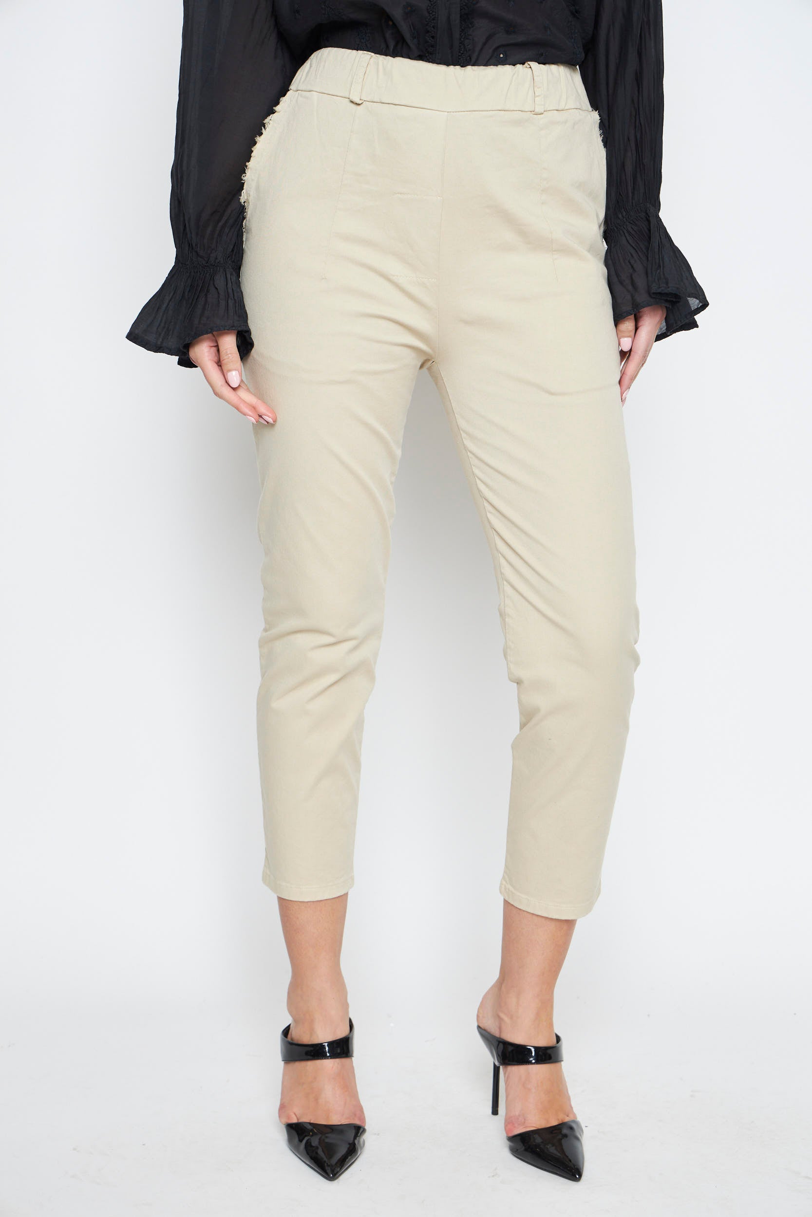 PANTALON NISA SABBIA