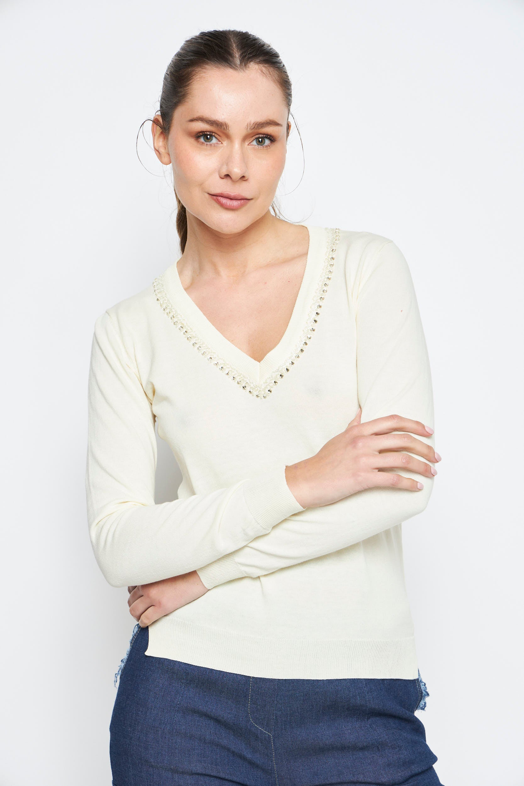 SWEATER LINA BLANCO