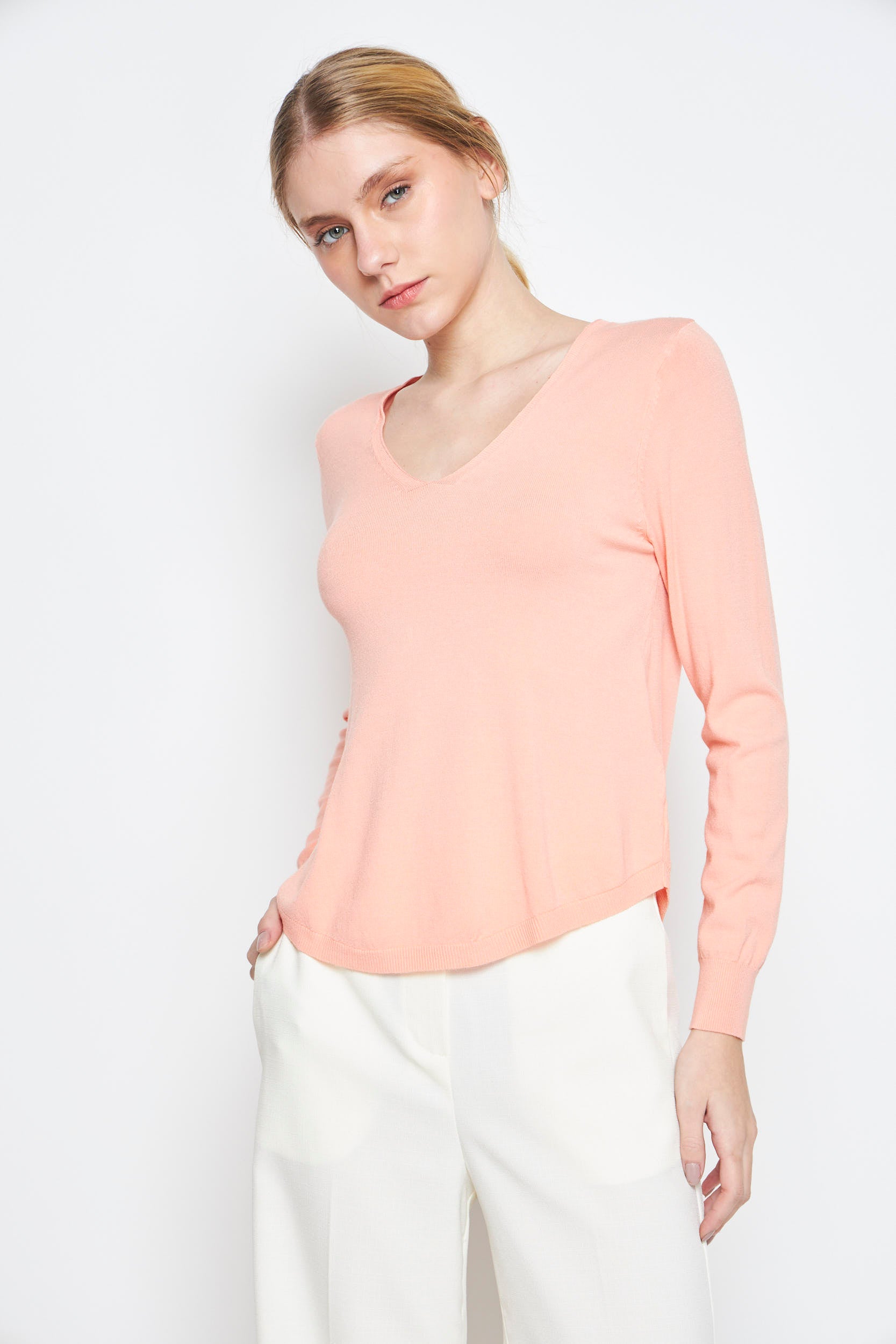 SWEATER ZARA SALMON