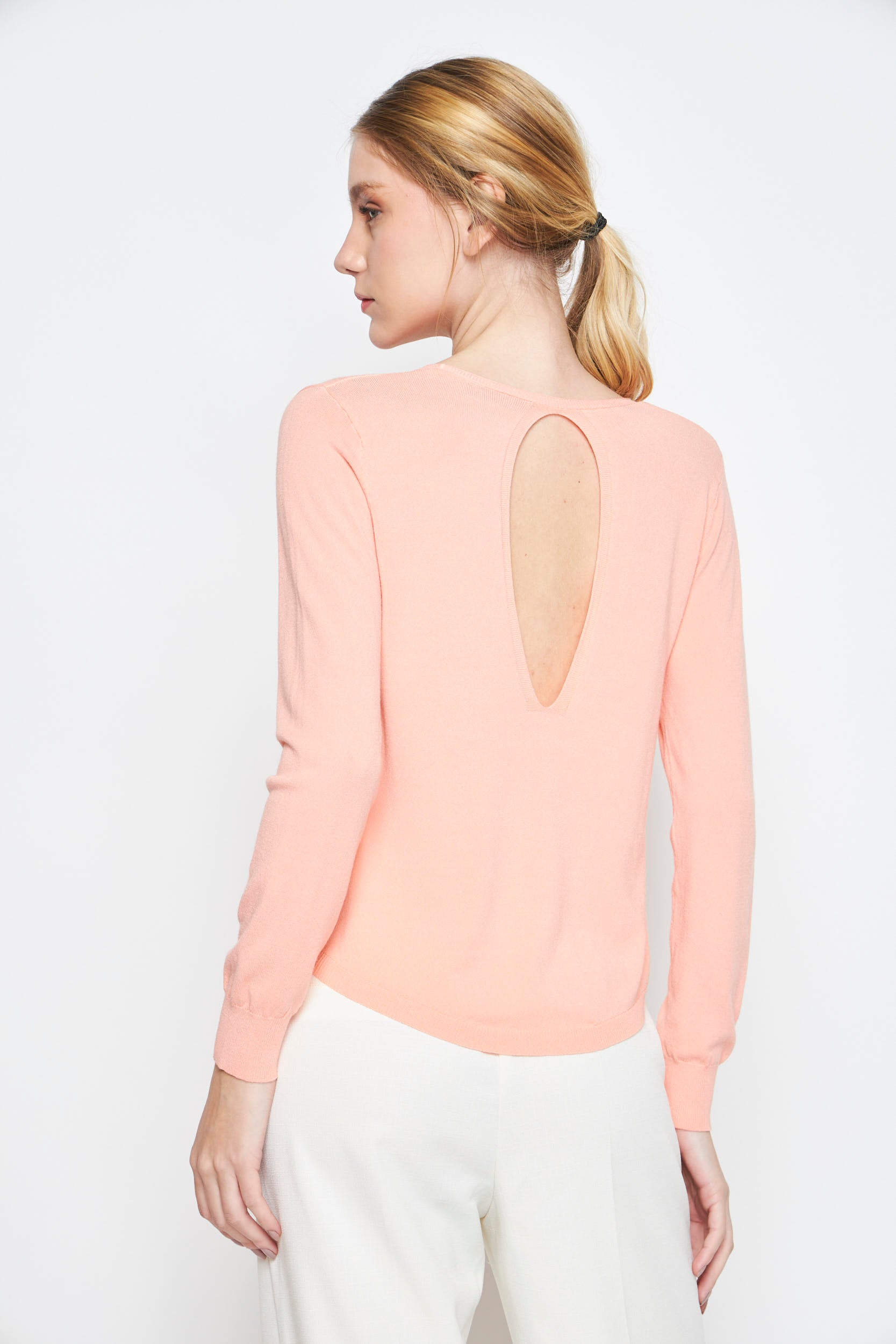 SWEATER ZARA SALMON